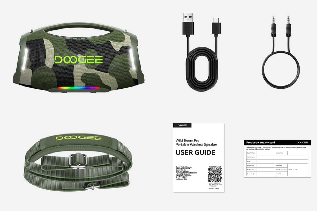 Wild Boom Pro packing list