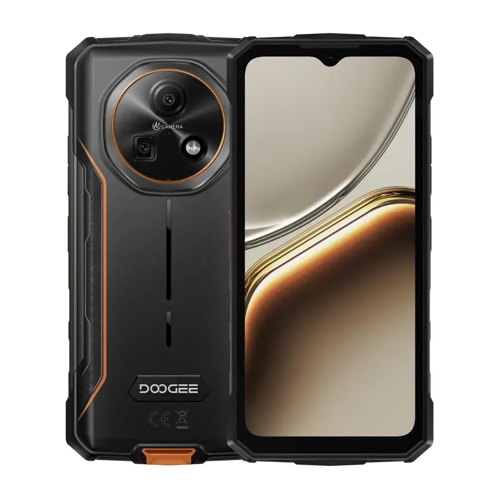 DOOGEE Fire 7 13000mAh 64MP AI Main Camera Android 15 Rugged Phone DOOGEE