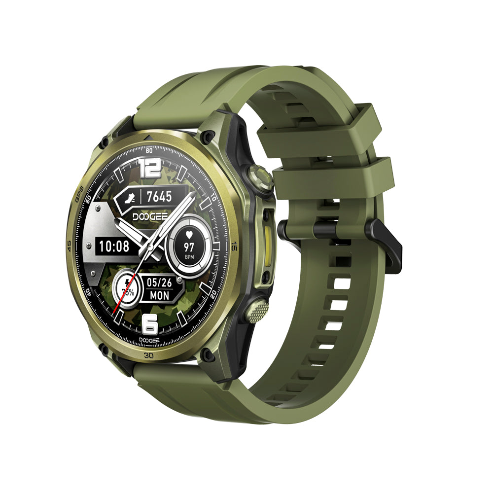Anywise W1 Pro Tactical Navigation Rugged Smartwatch | DOOGEE Outdoor