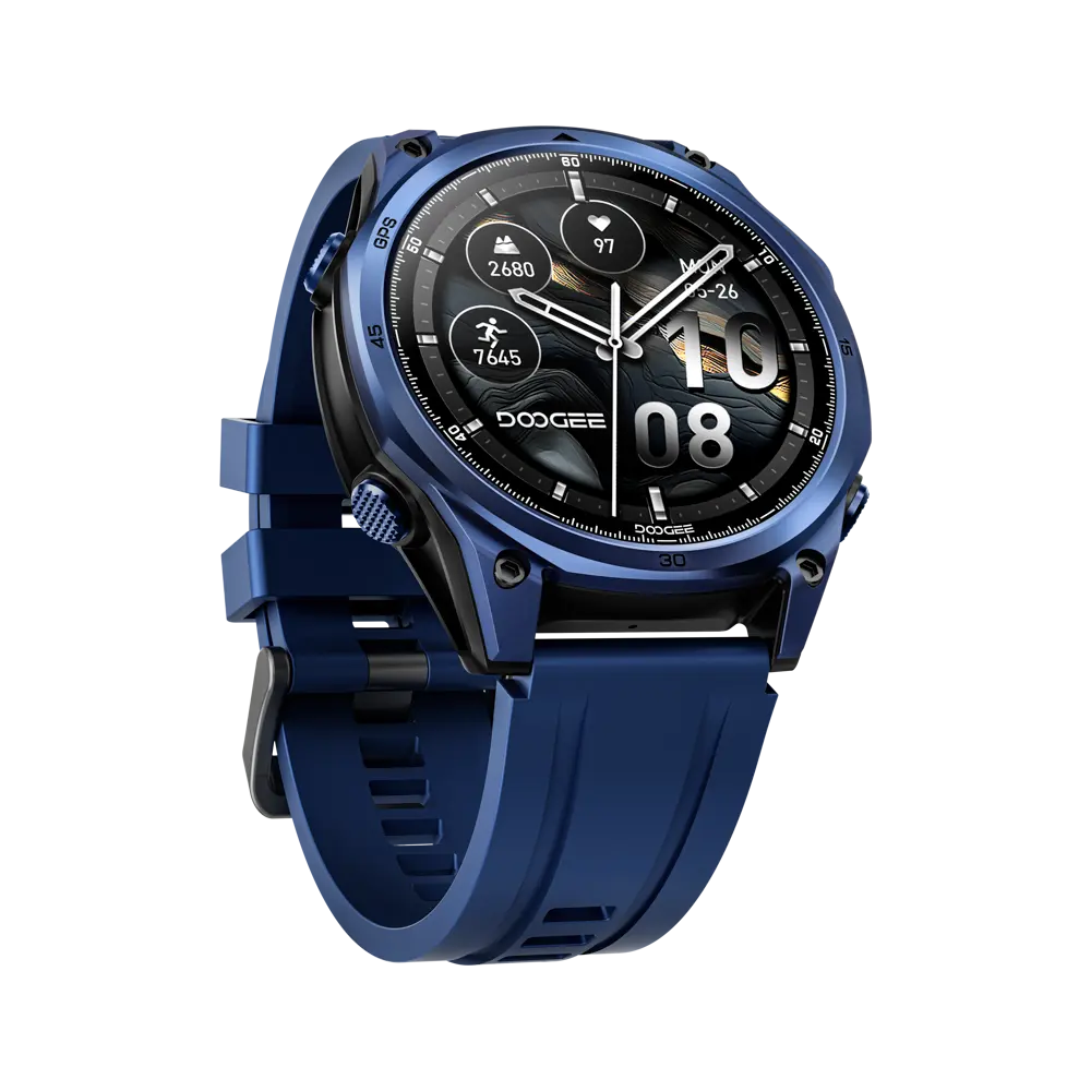 Anywise W1 Pro Offline Maps Rugged Smartwatch | DOOGEE Outdoor
