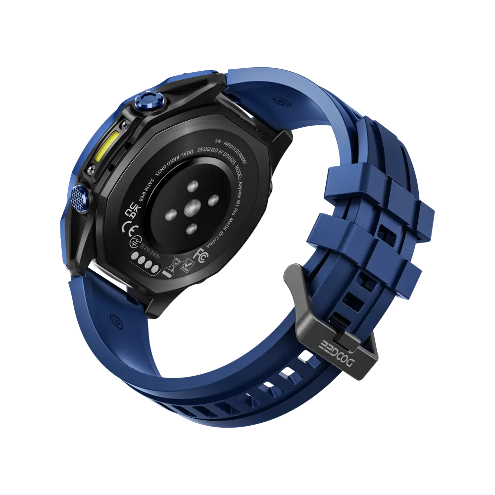 Anywise W1 Pro Offline Maps Rugged Smartwatch | DOOGEE Outdoor