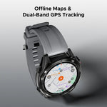 Anywise W1 Pro Offline Maps Rugged Smartwatch | DOOGEE Outdoor
