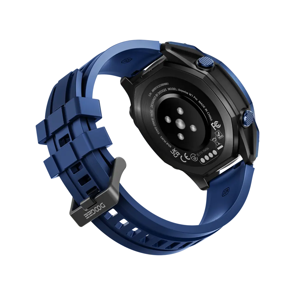 Anywise W1 Pro Offline Maps Rugged Smartwatch | DOOGEE Outdoor