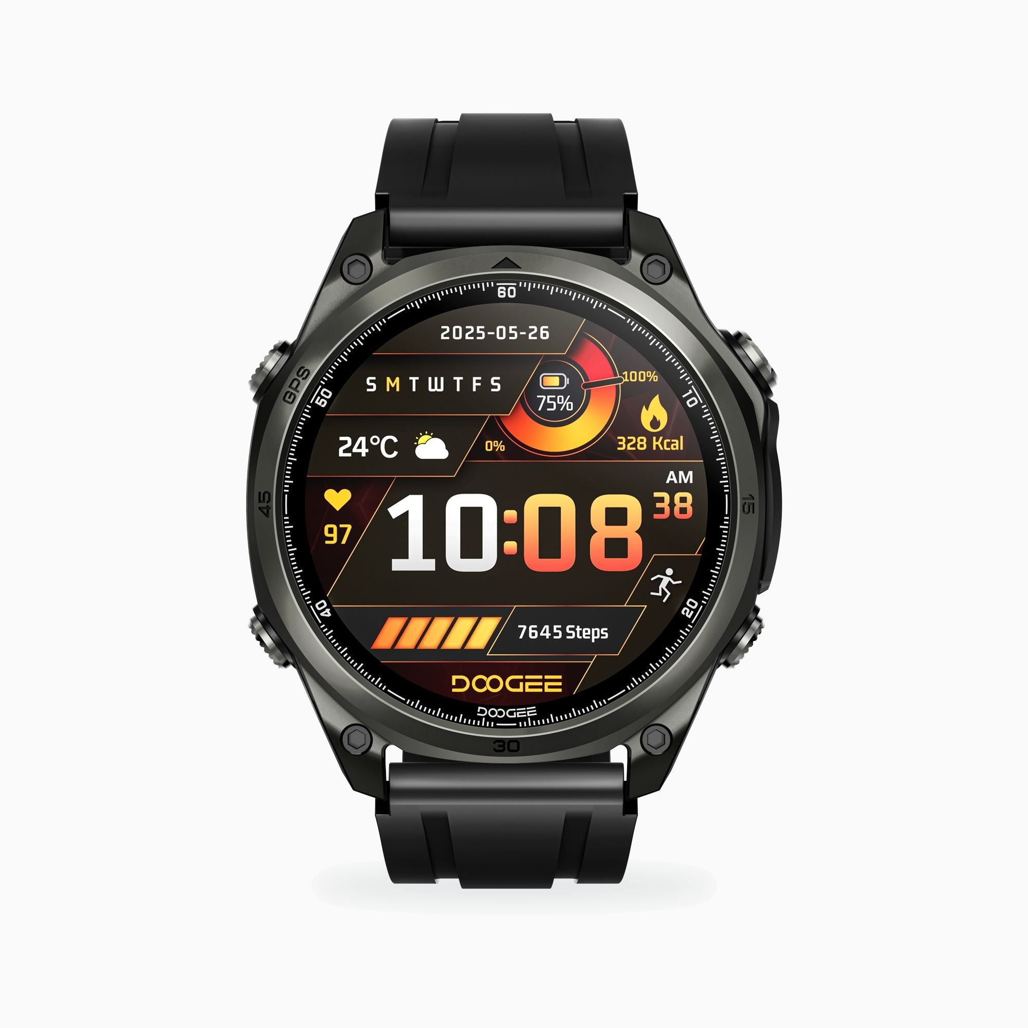 Anywise W1 GPS Rugged Smartwatch | DOOGEE Outdoor