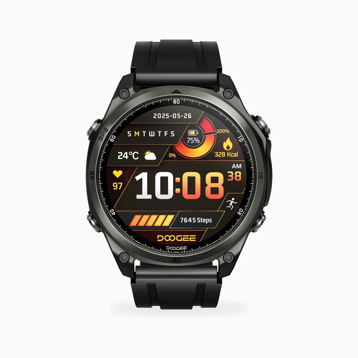 Anywise W1 GPS Rugged Smartwatch | DOOGEE Outdoor