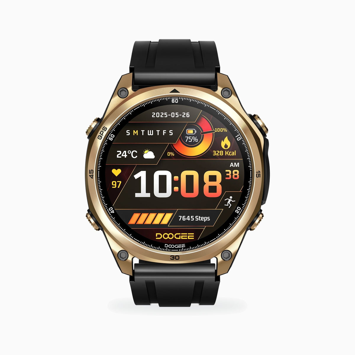 Anywise W1 GPS Rugged Smartwatch | DOOGEE Outdoor