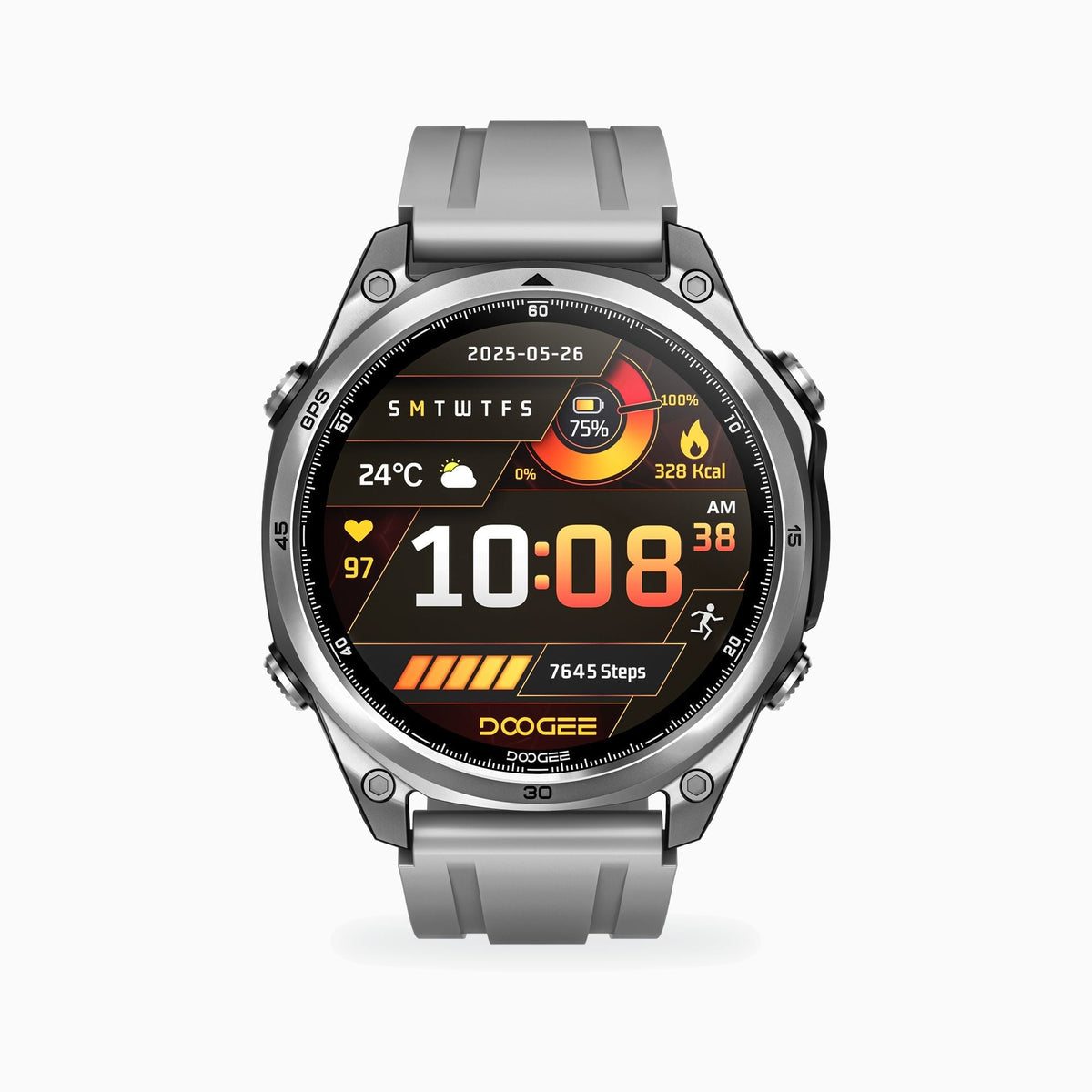 Anywise W1 GPS Rugged Smartwatch | DOOGEE Outdoor