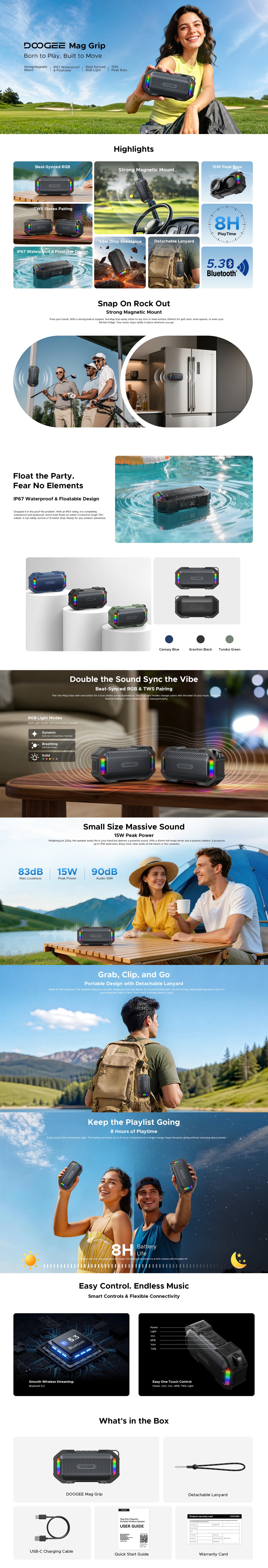 DOOGEE mag-grip complete pc product details